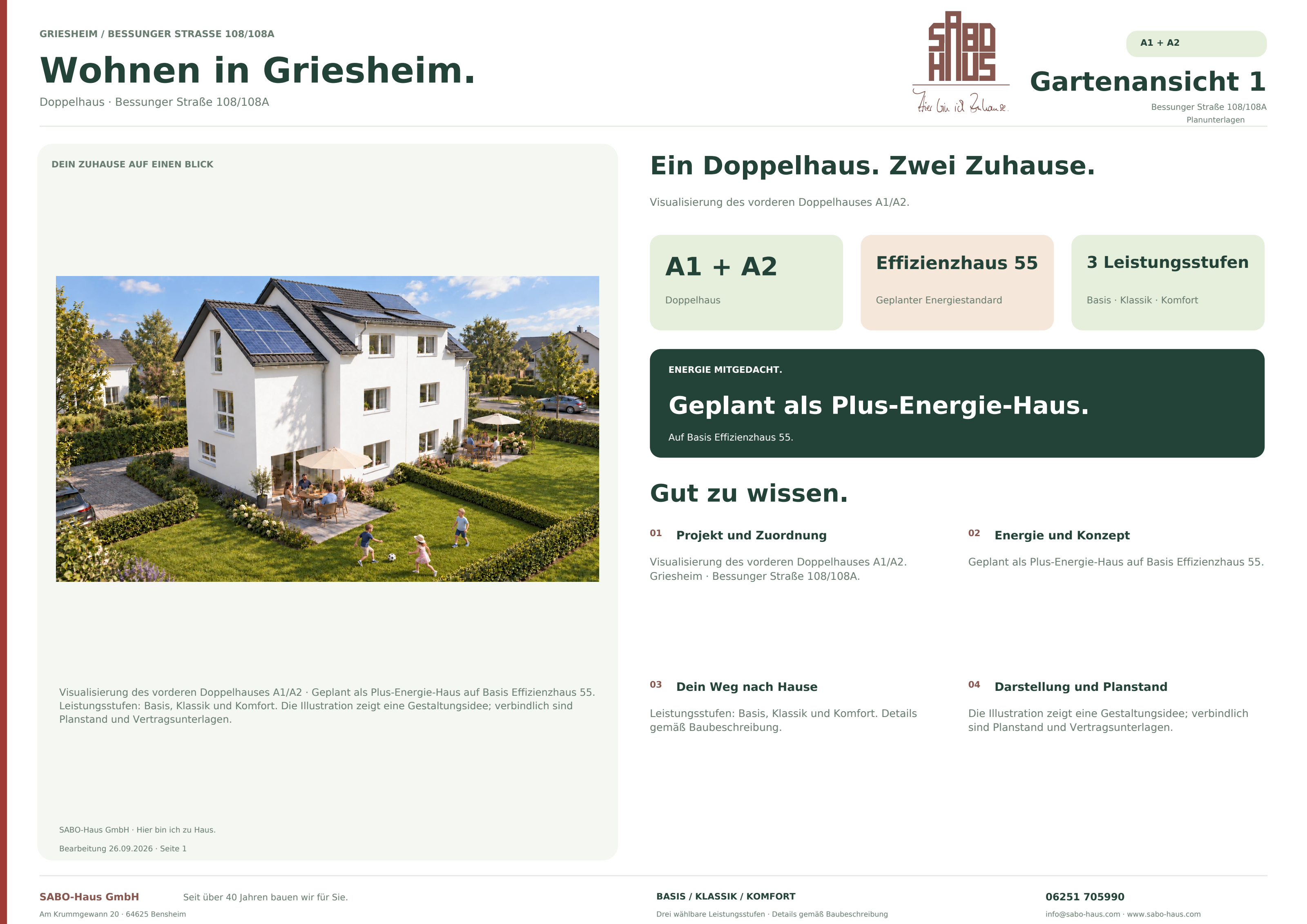Gartenansicht 1 · A1/A2 · Seite 1