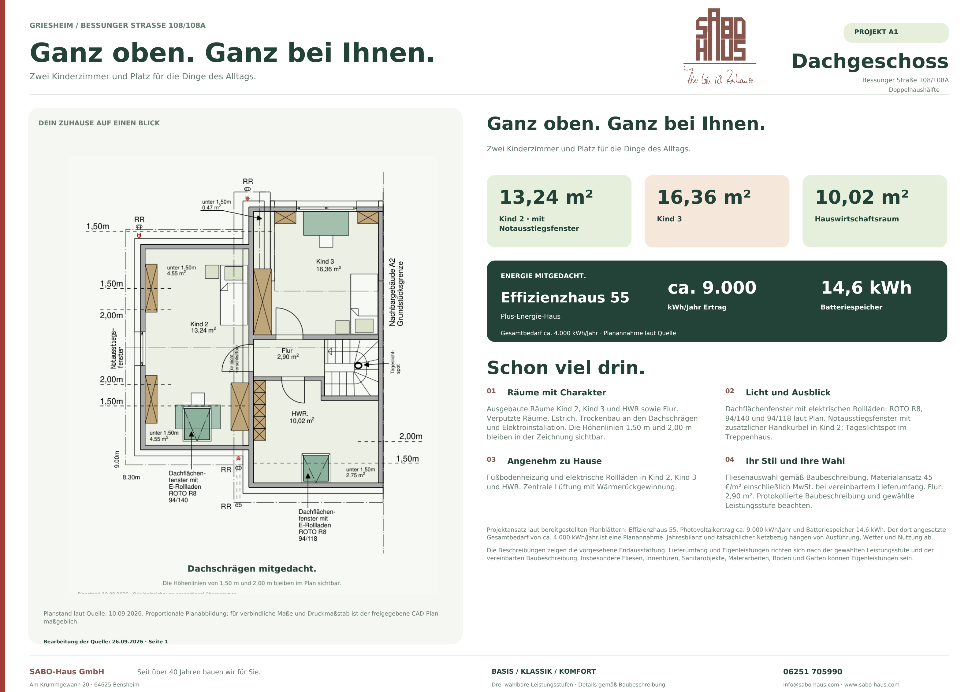 Vorschau: Dachgeschoss · A1