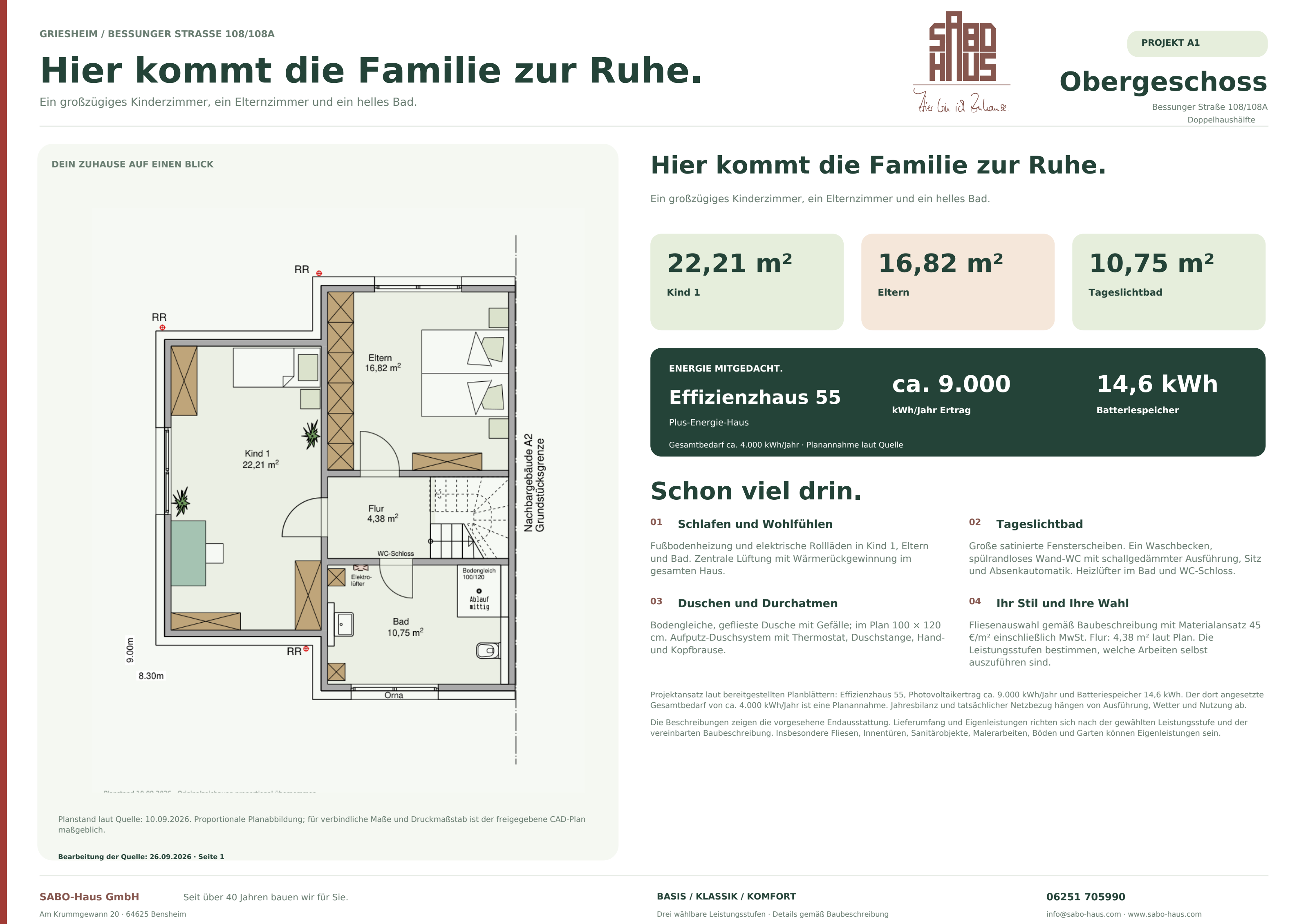 Vorschau: Obergeschoss · A1