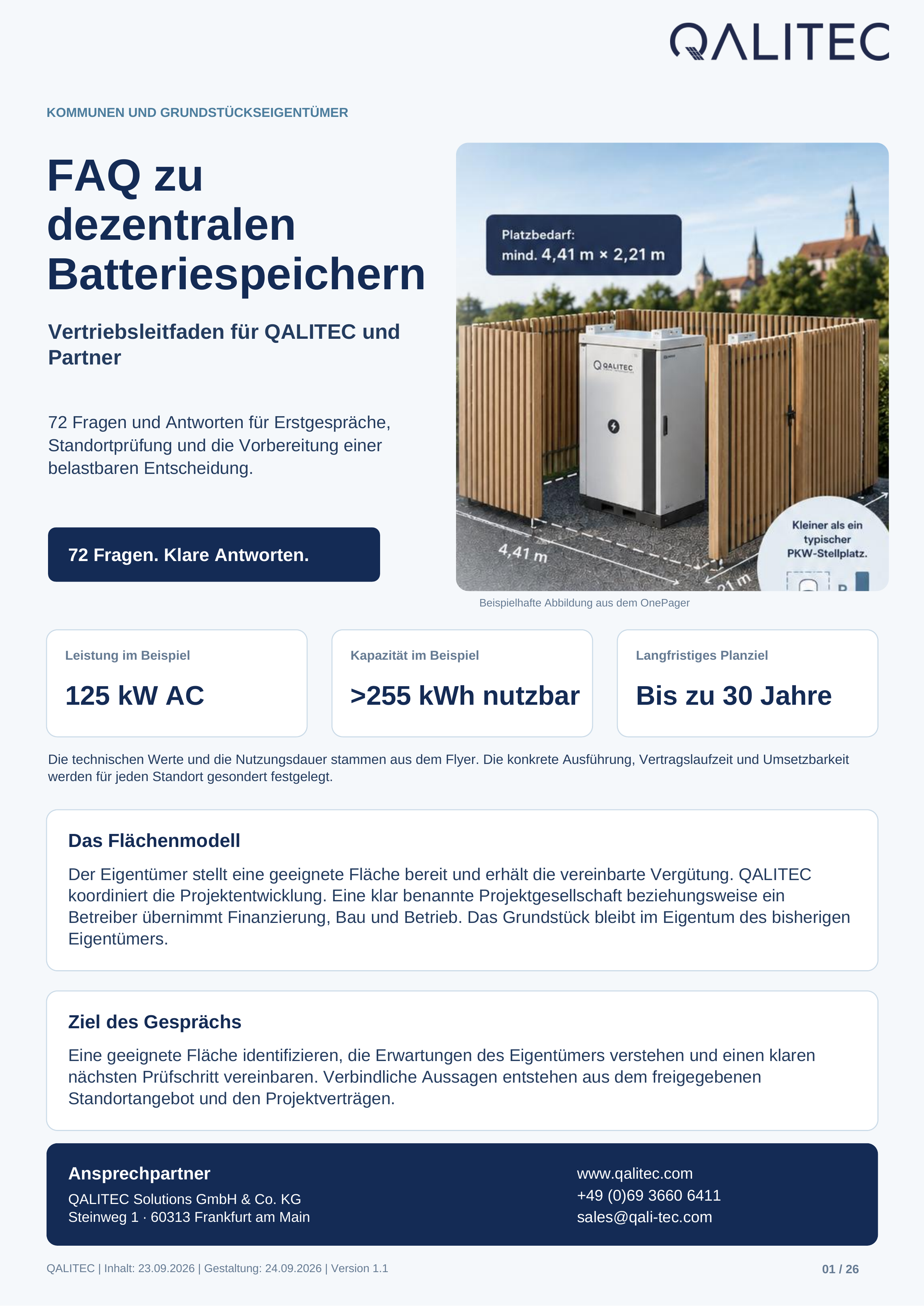 QALITEC · Fragen und Antworten · Seite 1 von 26