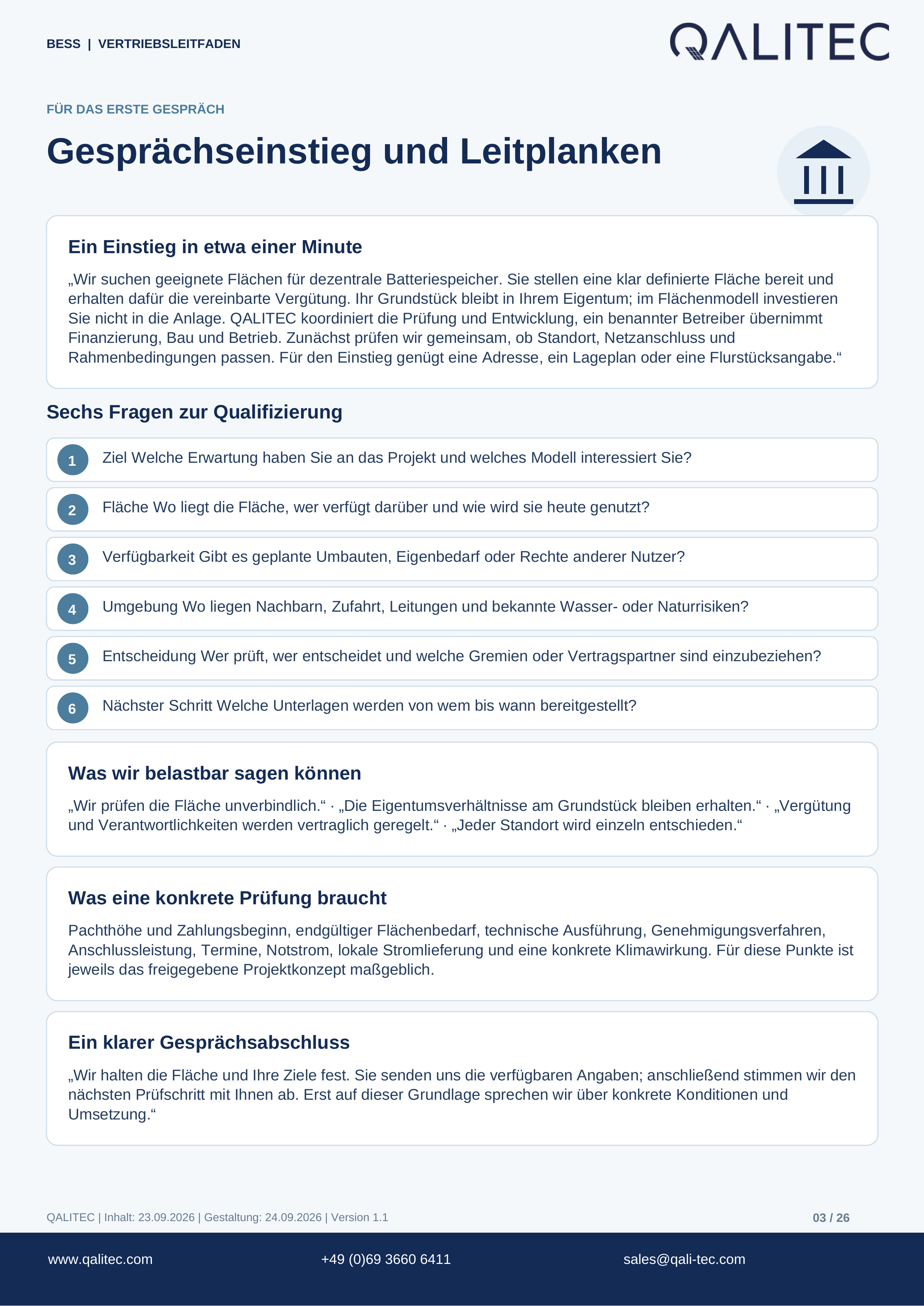 QALITEC · Fragen und Antworten · Seite 3 von 26