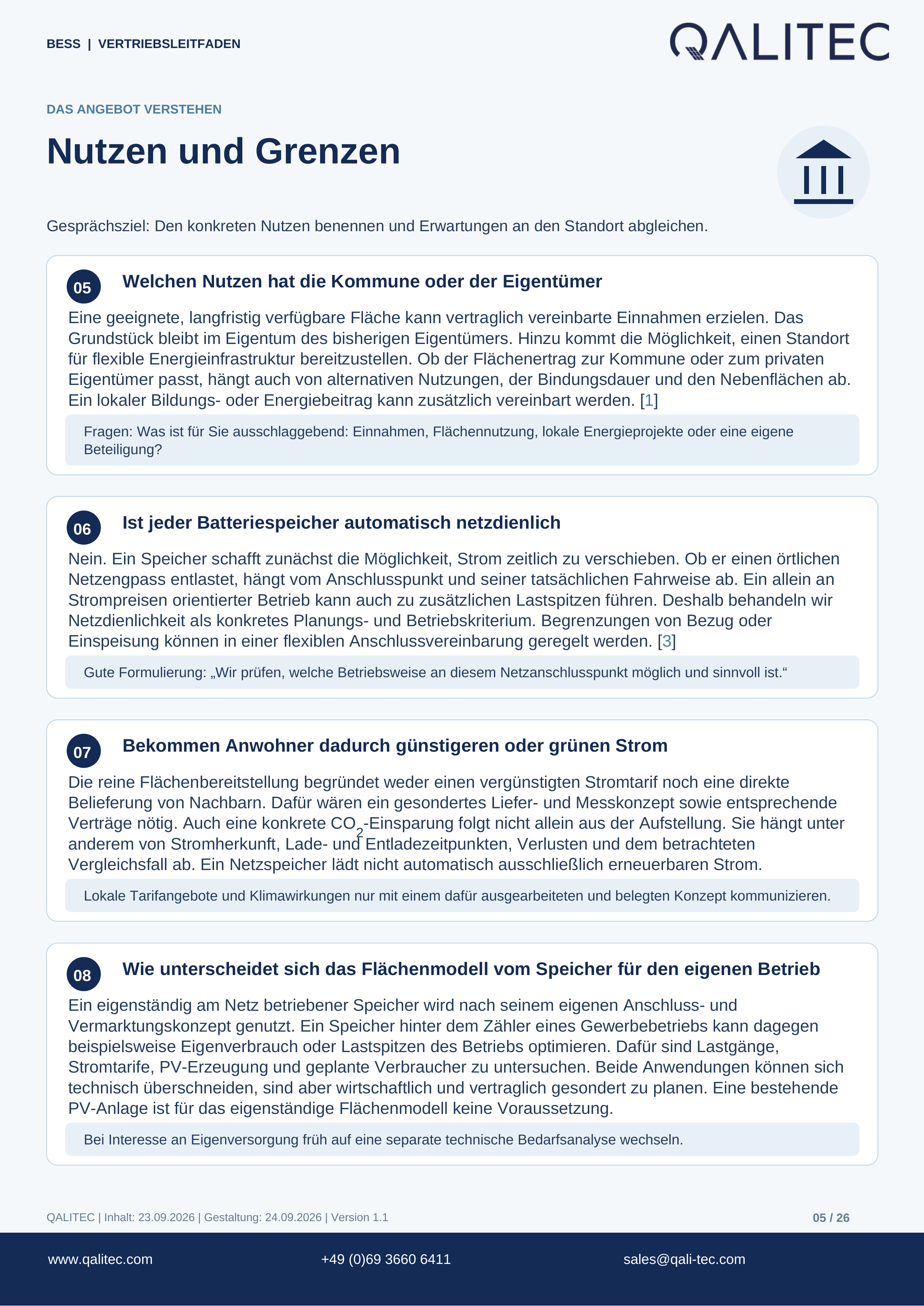 QALITEC · Fragen und Antworten · Seite 5 von 26