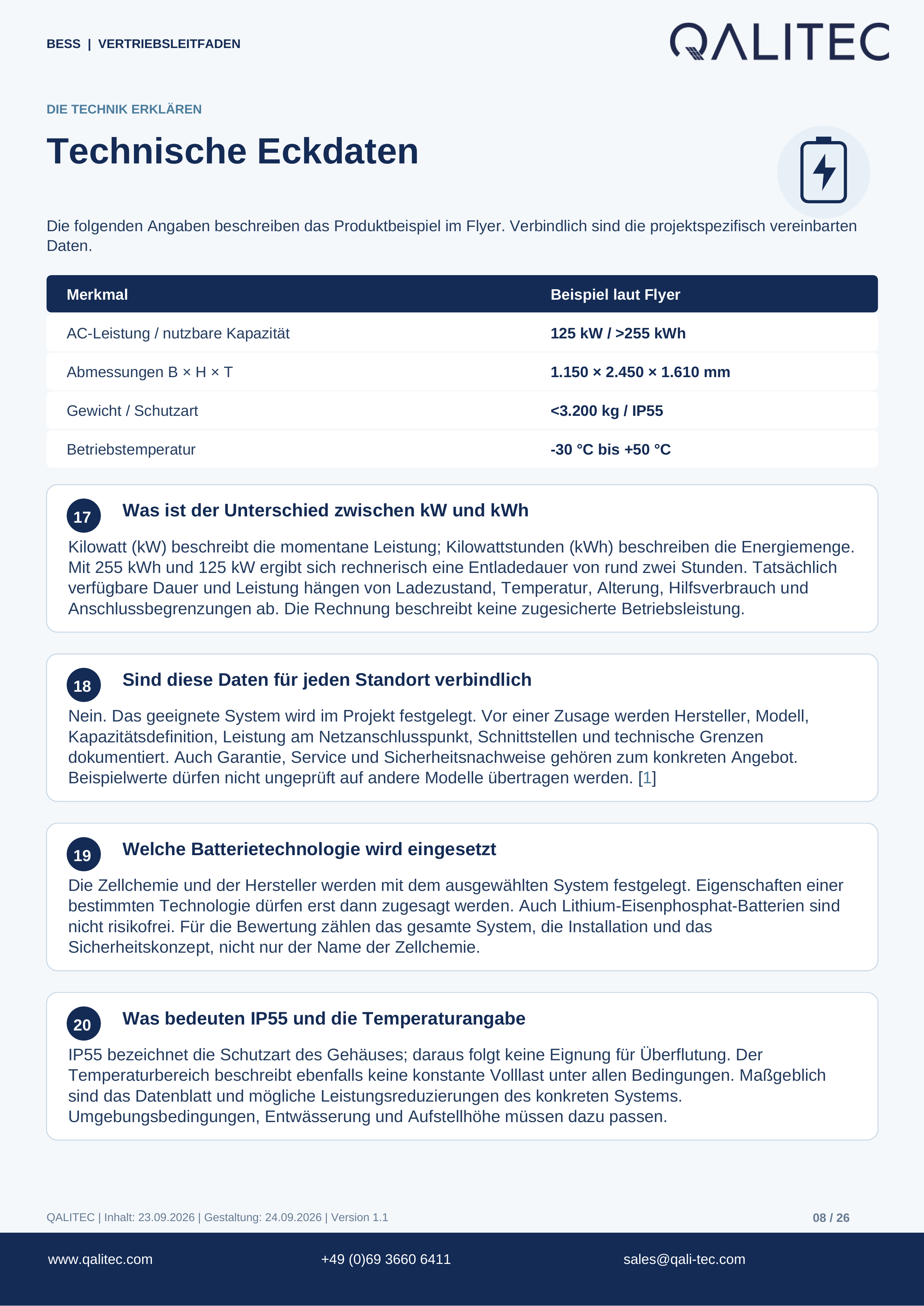 QALITEC · Fragen und Antworten · Seite 8 von 26