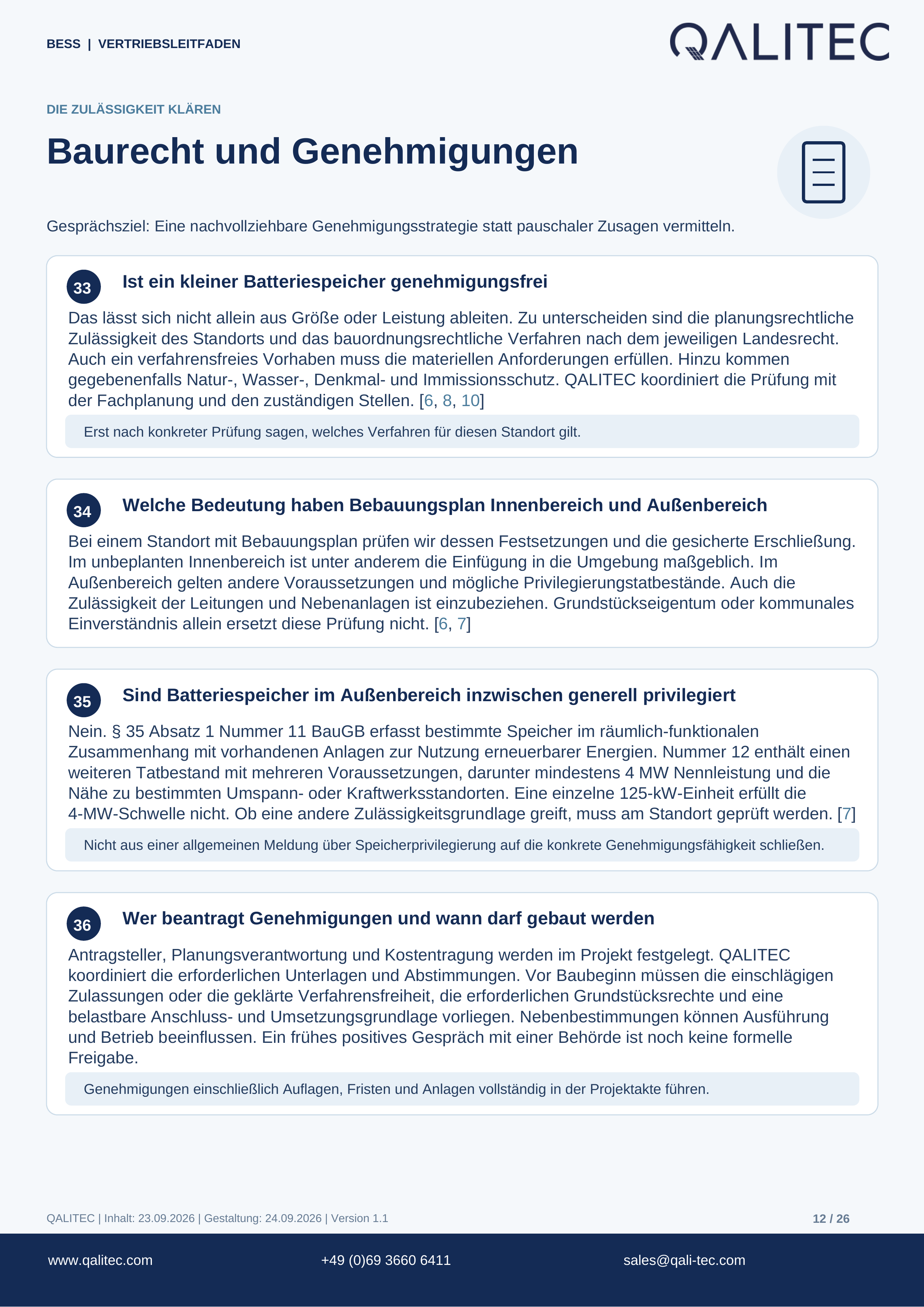 QALITEC · Fragen und Antworten · Seite 12 von 26