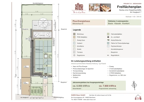 Planvorschau: Freiflächenplan