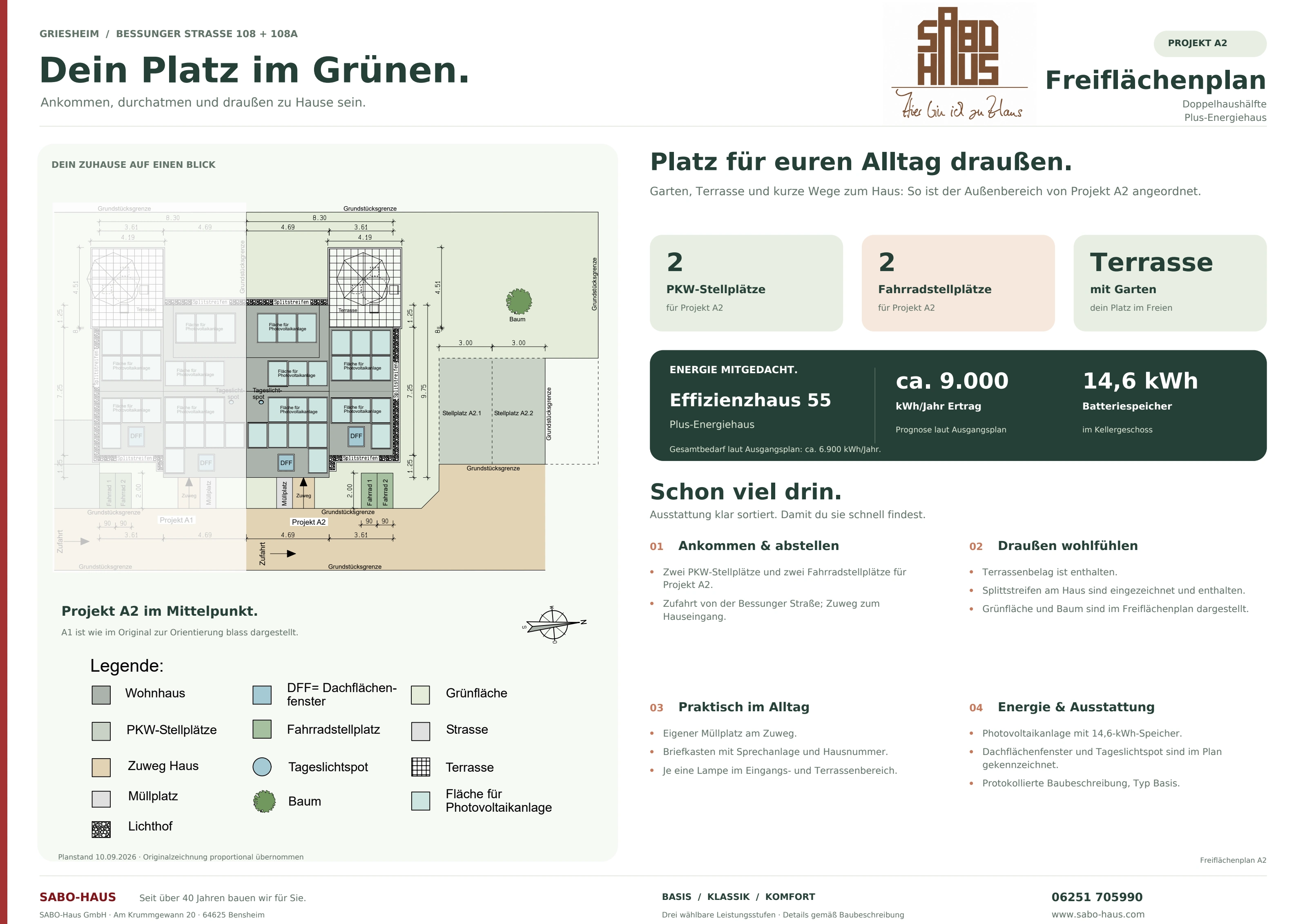 Freiflächenplan A2