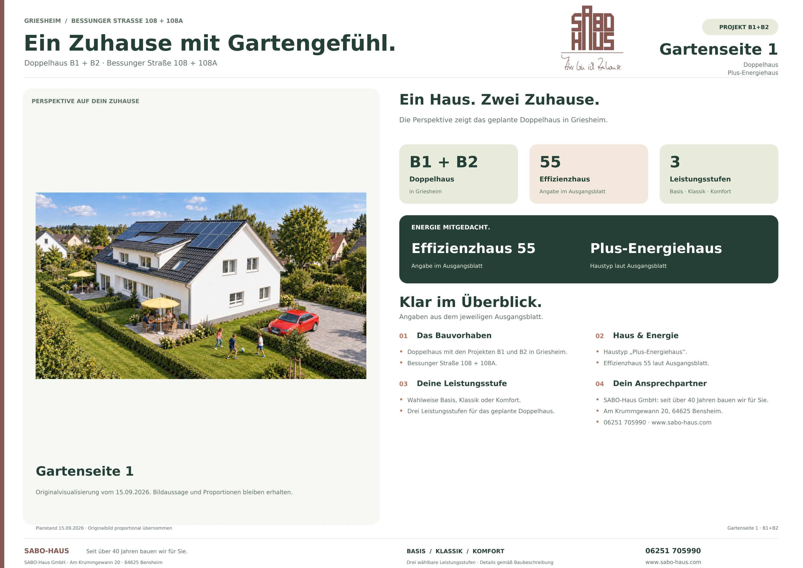 Gartenseite 1 B1/B2