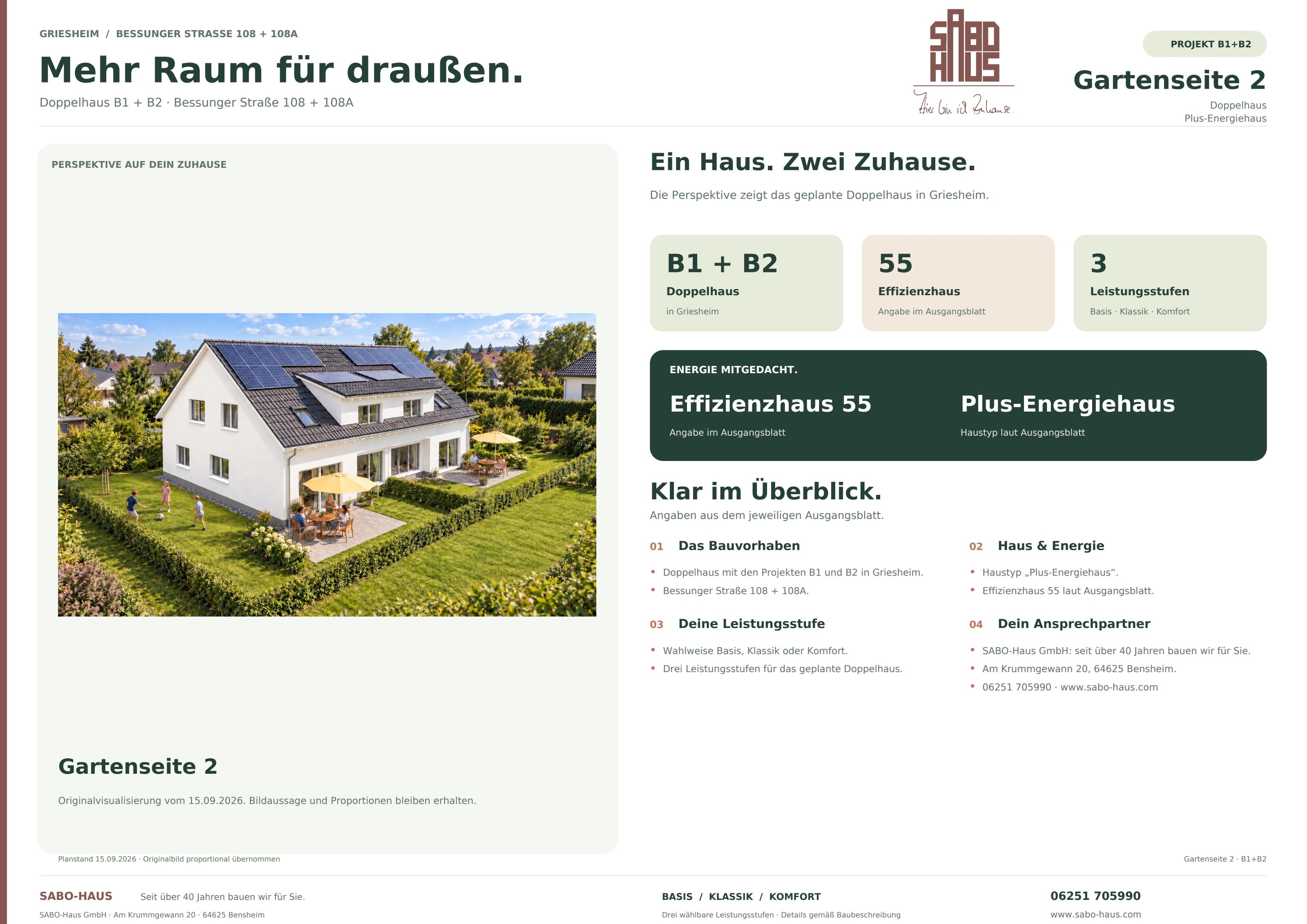 Gartenseite 2 B1/B2
