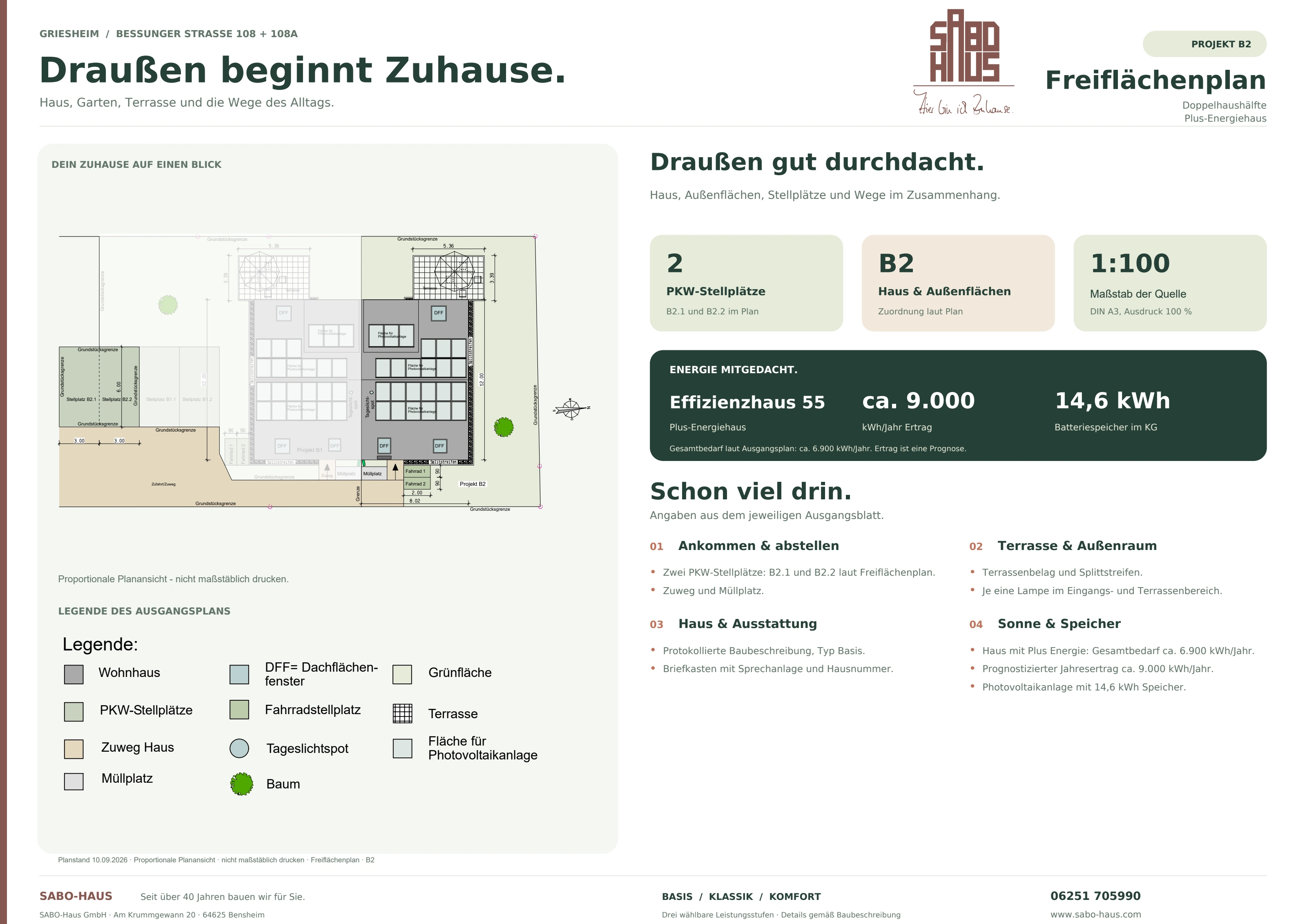 Freiflächenplan B2